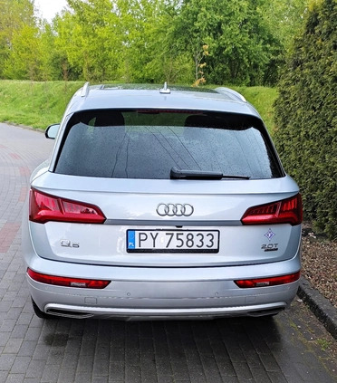 Audi Q5 cena 108500 przebieg: 142000, rok produkcji 2018 z Poznań małe 277